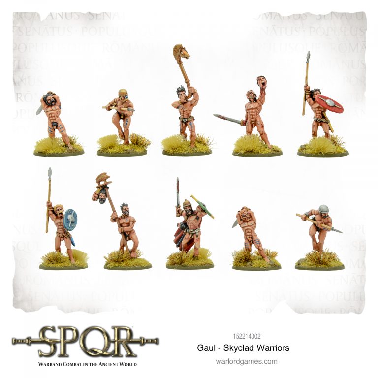 Skyclad Gauls Numidian Mercenaries Ride Into SPQR OnTableTop Home