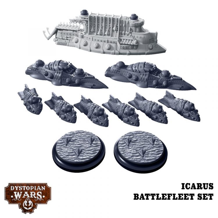 Icarus Battlefleet Signals New Dystopian Wars Releases For