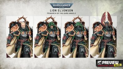 Lion ElJonson Returns To Warhammer 40K In Arks Of Omen OnTableTop