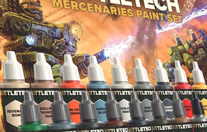 New BattleTech Paint Set Revealed From The Army Painter OnTableTop