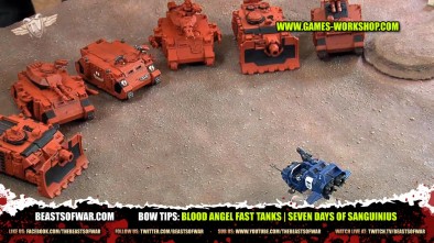 BOW Tips: Blood Angel Fast Tanks | Seven Days of Sanguinius