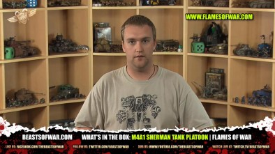 What's In The Box: M4A1 Sherman Tank Platoon | Flames of War 