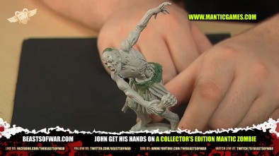 John get his hands on a Collector’s Edition Mantic Zombie