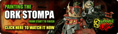 Painting 40K Ork Stompa - Click Here