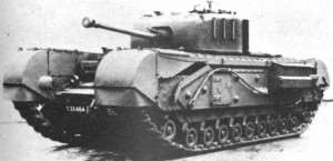 Actual Churchill Tank