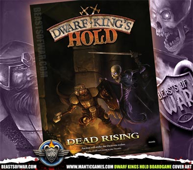 Dwarf Kings Hold Boardgame Cover Art