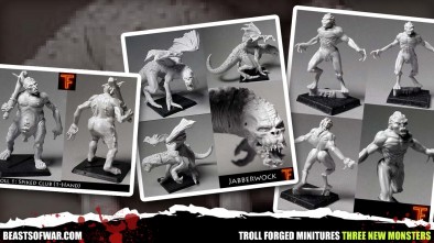 troll forged minitures three new monsters