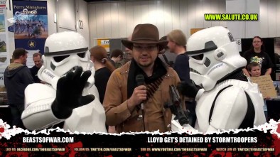 Lloyd get's detained by stormtroopers