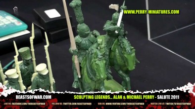 Sculpting Legends... Alan & Michael Perry - Salute 2011