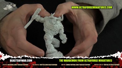 The Wardemon From Ultraforge Miniatures