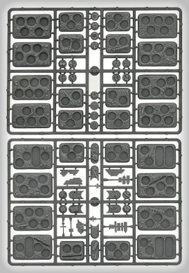 Flames of War Plastic Bases