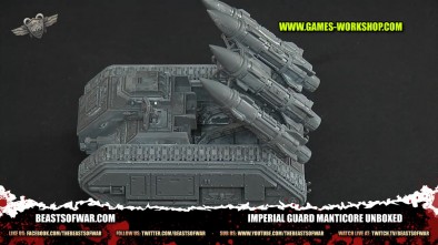 Imperial Guard Manticore Unboxed