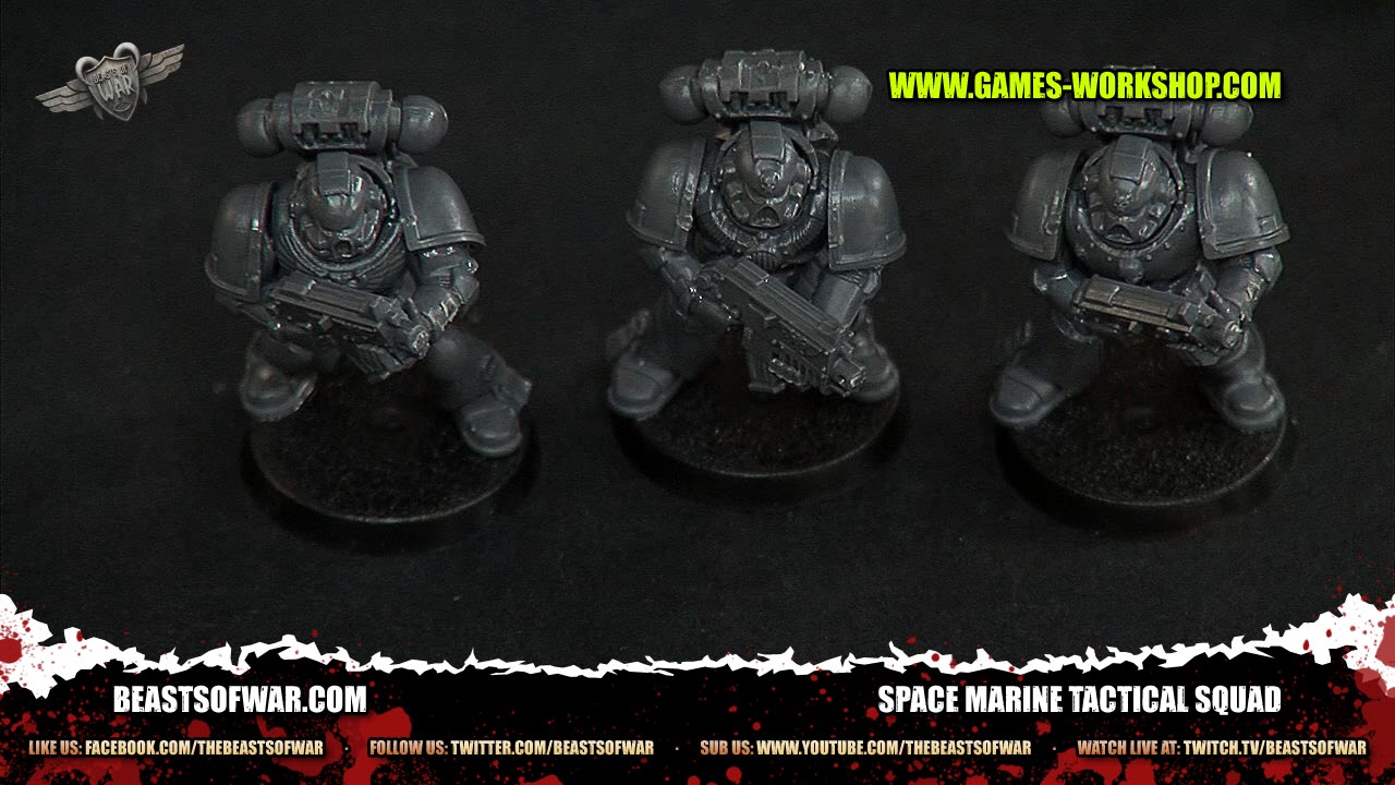 Space Marine Tactical Squad – OnTableTop – Home of Beasts of War