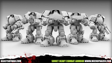 Micropanzer Soviet Heavy Combat Armour