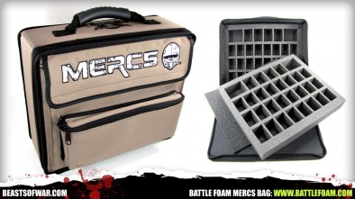 Mercs Battle Foam Bag Available in September