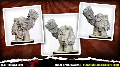 Pegamini Design - Ulkan Space Dwarves