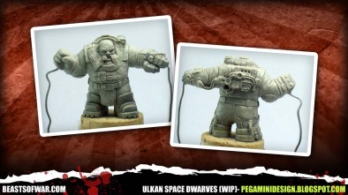 Pegamini Design - Ulkan Space Dwarves