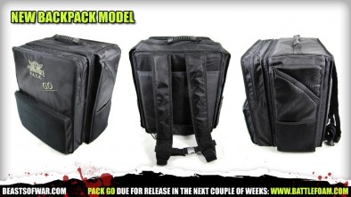 Battle Foam Backpack: P.A.C.K GO