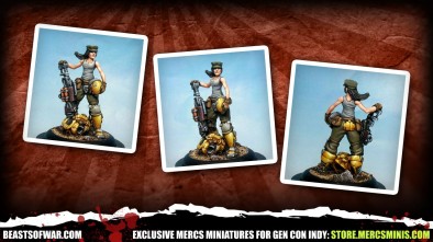 Exclusive MERCS Miniatures for Gen Con Indy