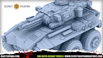 6x6 Rapid Assault Vehicle