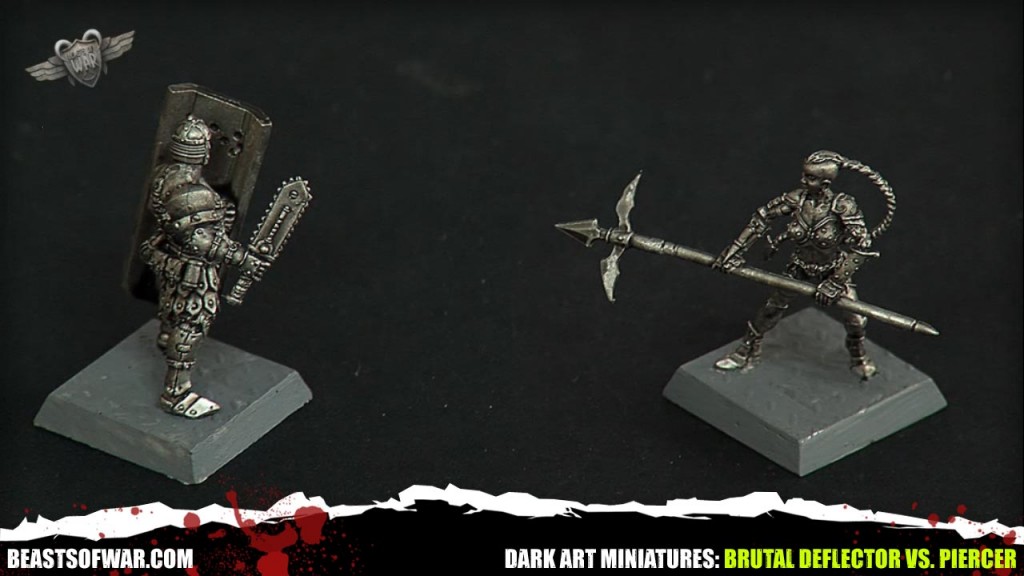 Dark Art Miniatures Brutal Deflector vs. Piercer OnTableTop Home