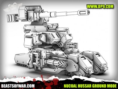 NuCoal Hussar Ground Mode