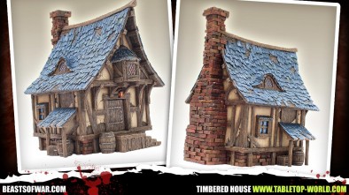 Tabletop World - Timbered House