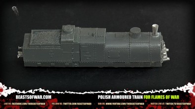 Polish Armoured Train Drive Carriage