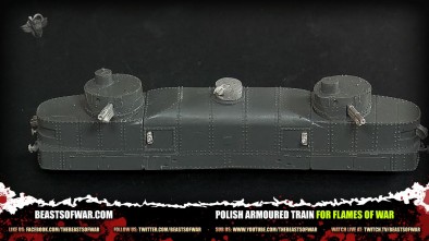 Polish Armoured Train Gun Carriage