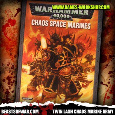 Twin Lash Chaos Marine Army