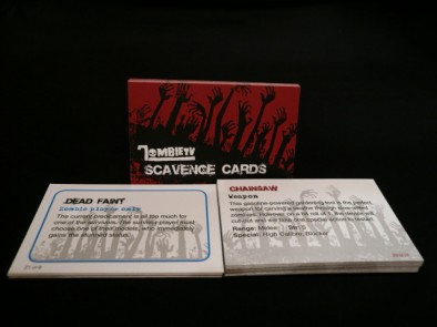 7ombieTv Scavenge Cards