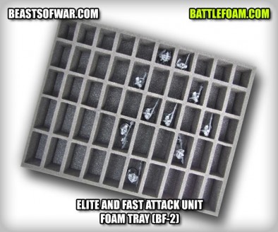 Elite and Fast Attack Unit Foam Tray (BF-2)