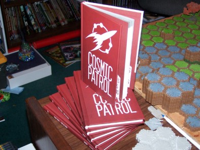 Cosmic Patrol Hard Cover Rulebook