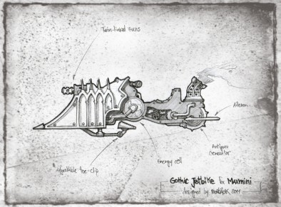 Gothic Jetbike Concept