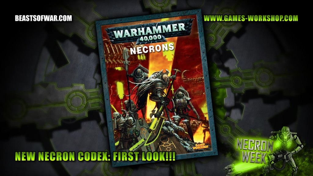 NEW Necron Codex First Look!!! OnTableTop Home of Beasts of War