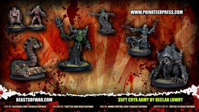 35pt Cryx Army by Declan Lowry