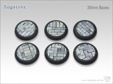 Flagstone Bases 30mm