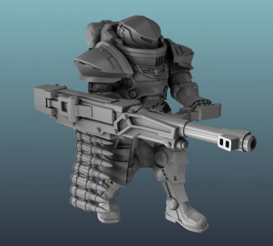 Trooper Heavy Gun