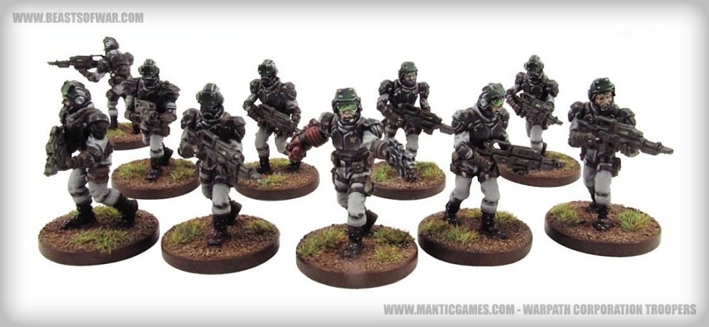 Warpath Corporation Troopers In Full Color – Ontabletop – Home Of 