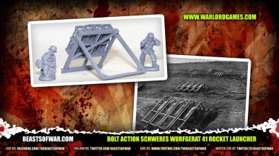 Warlord Games - Bolt Action Schweres Wurfgerat 41 rocket launcher