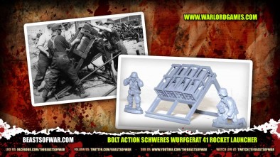 Warlord Games - Bolt Action Schweres Wurfgerat 41 rocket launcher