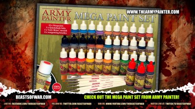 Check out the Mega Paint Set from Army Painter!