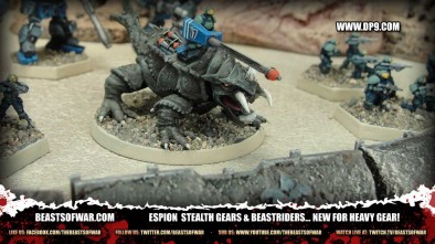 Espion Stealth Gears & Beastriders… New for Heavy Gear! 4