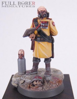 Full Borer Miniatures - The Artillerist Painted