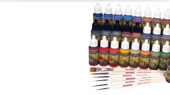 Check out the Mega Paint Set from Army Painter!