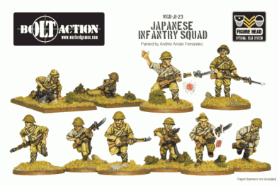 Japanese Infantry Troops