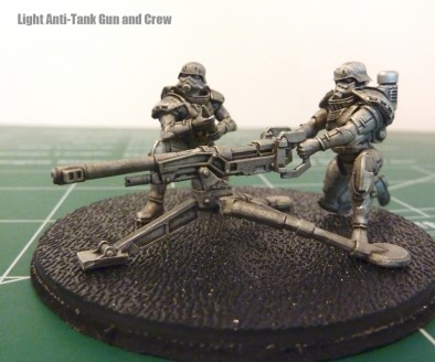 Light Anti-Tank gun and Crew