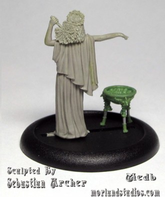 Medb of the Sidhe Model Rear