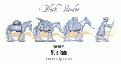 Napoleonic War Mule Train