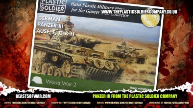 Panzer III from the Plastic Soldier Company